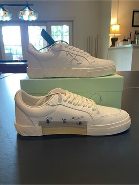 OFF-WHITE Vulc Low Leather White | Men’s 12 | NWB